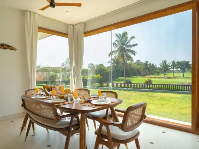 Photo 4 of 10 at SaffronStays Niranta- Villa in Golfshire, Nandi Hills