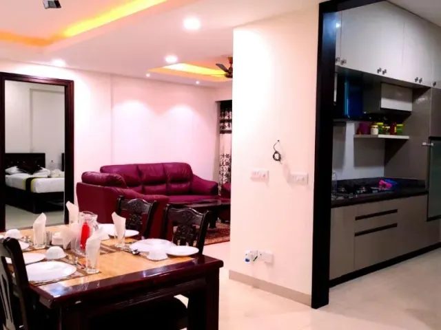 Photo 4 of 10 at A Superior King Room Manyata Tech Park IT Corporate Service Apartment