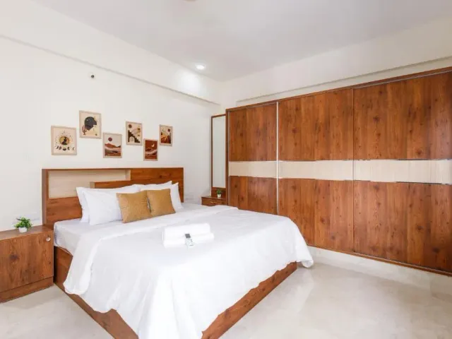 Photo 2 of 10 at OBS Luxury 2BHK Balcony Serviced Apartments HSR Layout
