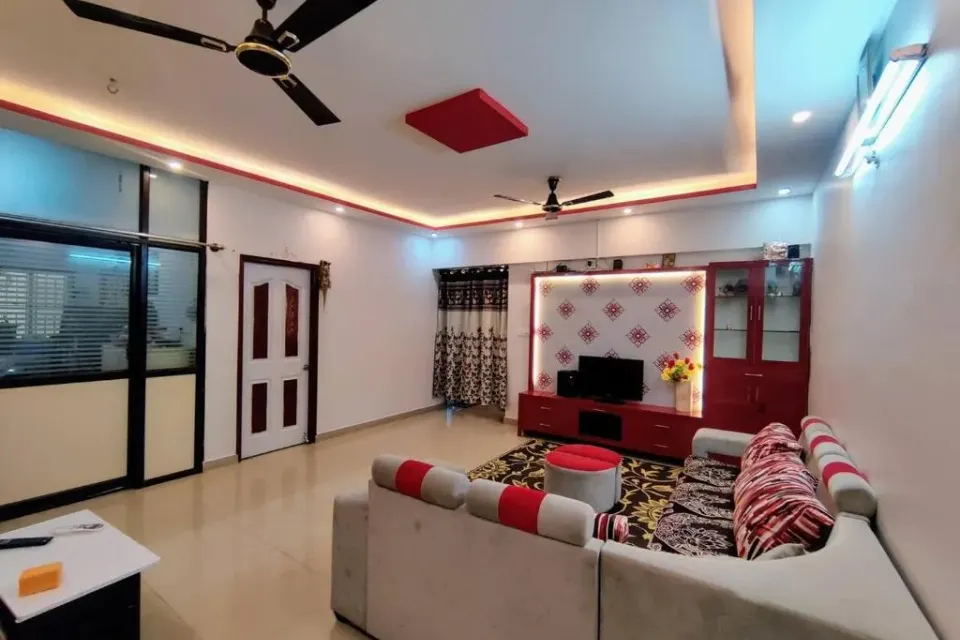 Photo 1 of 10 at Luxurious 3 BHK premium flat with pool & free parking