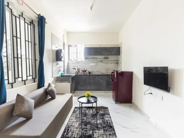 Photo 5 of 10 at 1BHK 2km From Hosa Road Metro with lift 101