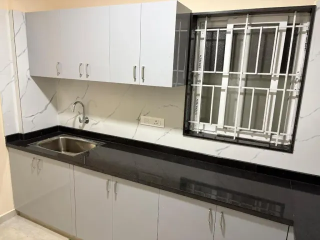 Photo 4 of 10 at Modern 1BHK Near Manyata tech 20 min to Airport