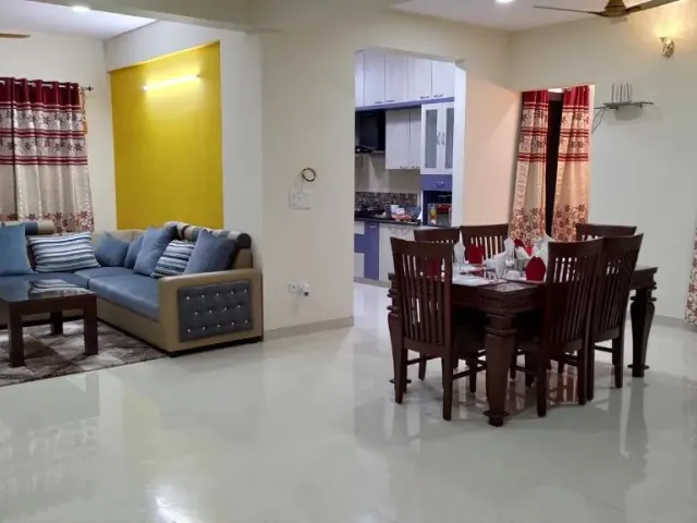 Photo 9 of 10 at Entire 3 BHK Corporate Service Apartment Manyata Tech Park Hebbal
